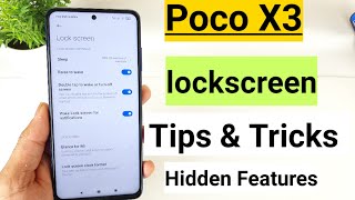 Poco x3 lockscreen hidden tips and tricks must watch screenshot 2