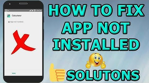 മലയാളം | How To Fix App Not Installed Android Error No Root – Solve App Not Installed Problem