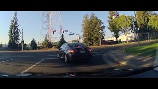 Bad Driving - Held Up At Light/Idiot Turning in WRONG Lane and more...