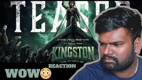Kingston - Official Teaser REACTION | GV Prakash Kumar | Divyabharathi | Kamal Prakash |