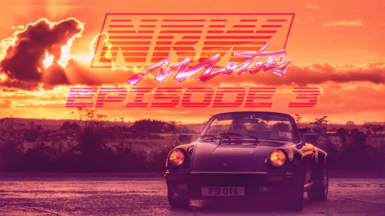NRW Motors Ep.3: Porsche 911 Supersport (Bibury) cyberpunk font
