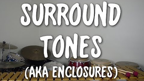 Jazz Vibraphone - Surround Tones (Enclosures) Exercises