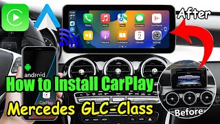 MercedesBenz Upgrade Android 13.0  Touchscreen For C/GLC Class (W205/X253) | 2015  2019