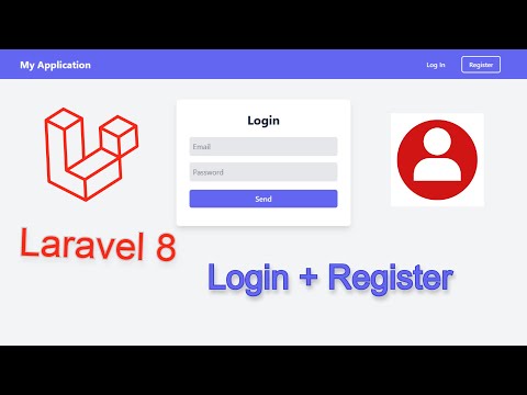 Login y Registro de usuarios con laravel 8