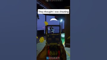 THEY THOUGHT I WAS CHEATING #rustcontent #rustgood #learnrust #rustgame #rustgamen #shorts #cheats