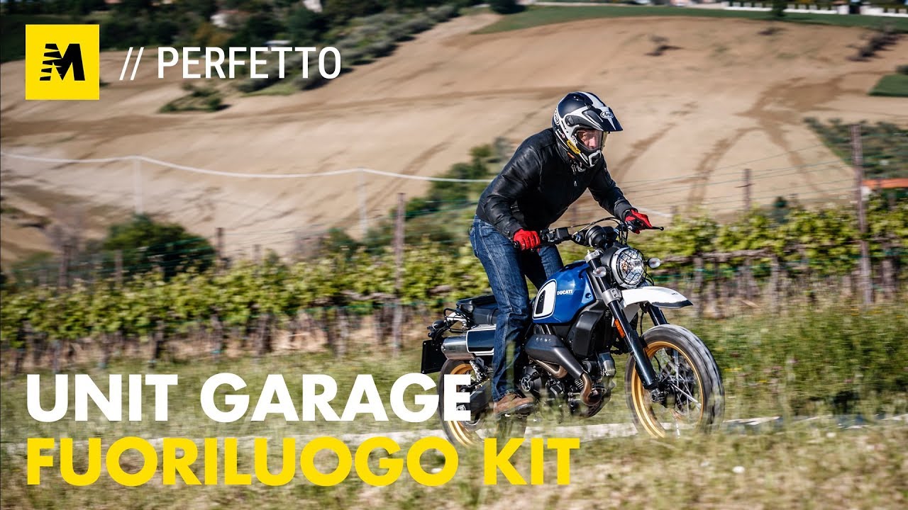 激安商品 UNIT GARAGE UNIT GARAGE:ユニットガレージ ベーシックキット Fuoriluogo タンクカラー：ダーク グレー  SCRAMBLER DESERT SLED Scrambler 800