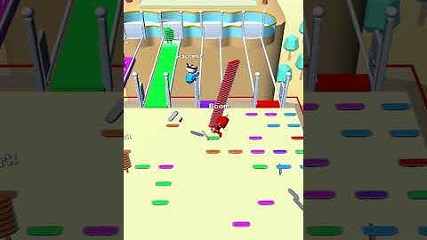 Bridge Race All Levels Gameplay Android,ios Levels 537 #Shorts