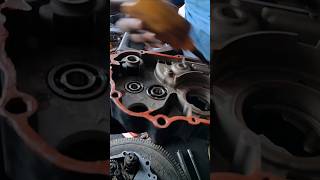 Kickstart + Chamber Fitting | Bike Engine Repair Shorts.#automobile #mechanicl #bikerepair #video