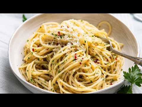 Aglio e Olio (Garlic Oil spaghetti)