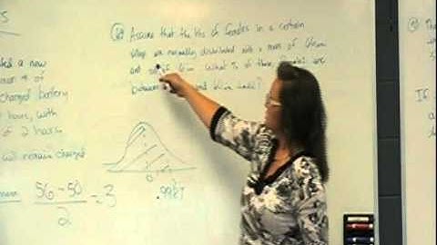 MAT 110 Final Study Guide: Chapter 13:  Statistics, normal curve