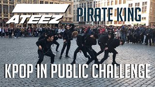 Kpop In Public Challenge Ateez - Pirate King Dance Cover By The Aim From Belgium