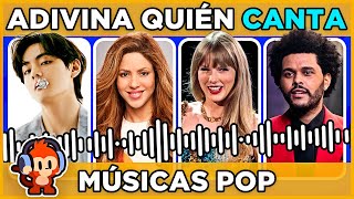 🎙️ADIVINA QUIÉN CANTA 🎶 ¿Quién es el Cantante Pop? | Taylor Swift o Shakira? |Reto Música  #monoquiz screenshot 3