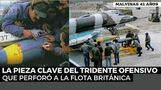 Malvinas | La pieza clave del tridente ofensivo que perforó a la flota