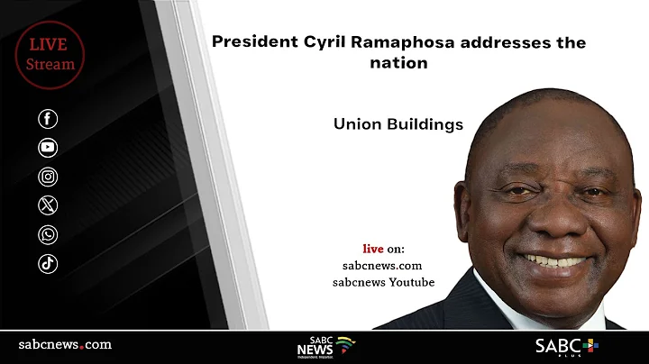 President Cyril Ramaphosa addresses the nation