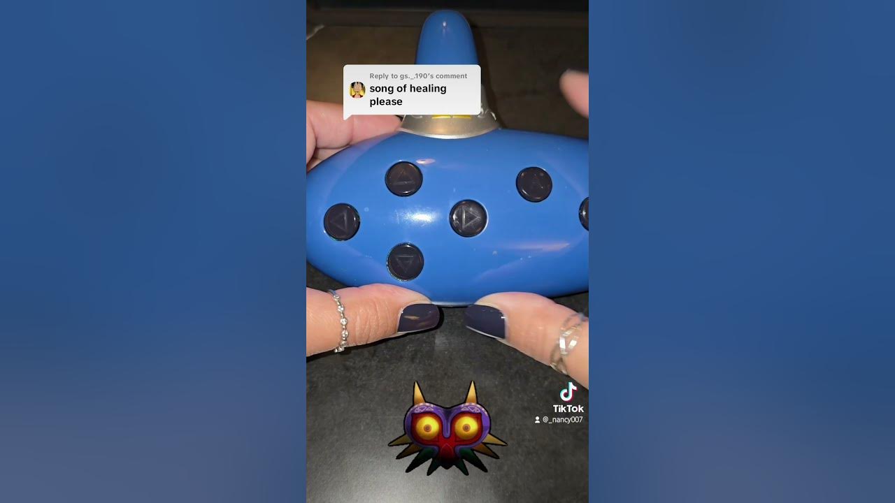 Song of healing ❤️‍🩹🎭 #thelegendofzelda #majorasmask #ocarina #songofhealing #nintendo #gaming #game