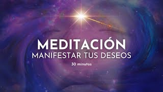 Meditación poderosa para MANIFESTAR lo que deseas 💫 Meditación guiada Gabriela Litschi