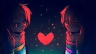 Speedpaint Chara,Frisk Vs Betty Glitchtale