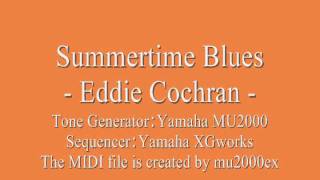 Summertime Blues - Eddie Cochran (cover) / MIDI version