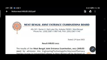Wbjee results 2022 , wbjee 2022 results declared ,