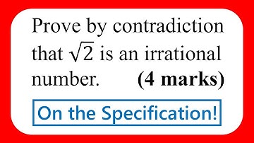 Proof by Contradiction - Edexcel A Level Maths (Algebraic Methods)