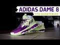 A Potential Hoop Shoe Of The Year?? Adidas Dame 8 '4th Quarter KO' Detailed Review!