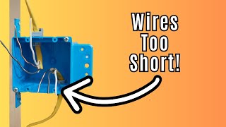 Short Wires? NO PROBLEM! How To Extend Short Wires!