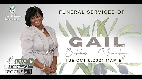 Gail Babbs-Yearby's Home Going Service