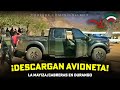 Descargan avionetas la mayiza y los cabreras en algun lugar de durango