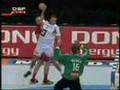 Gol Lars Christiansen handball balonmano