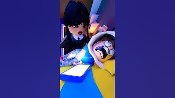 When Wednesday Catch You Not Sleeping #roblox #shorts #robloxanimation
