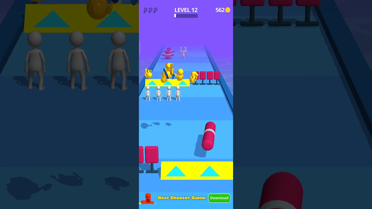 Join Clash 3D live | Gameplays | Level12 | #shorts #youtubeshorts #trending