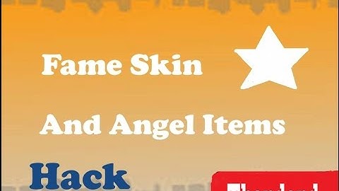 Angel Items And FameSkin Hack - With Cheat Engine 6.5 - Thendend Gaming
