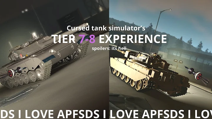 (Cursed tank simulator) THE TIER 7-8 EXPERIENCE