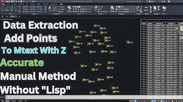 How to Extract Points from Survey Elevation Text in AutoCAD