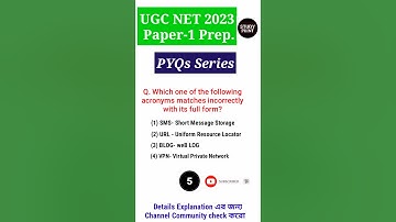 ICT UGC NET Paper 1 | ugc net 2023