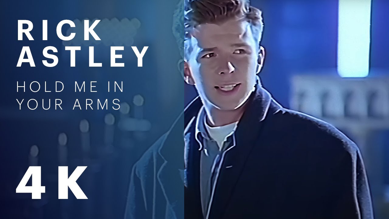 Rick Astley - Hold Me In Your Arms (Official Music Video)