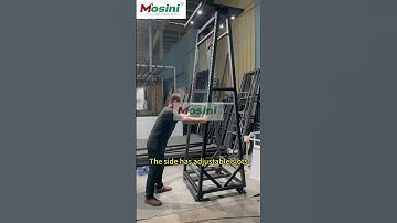 Double-Sided Movable Display Racks | Custom Tile & Stone Stands#displaysolutions