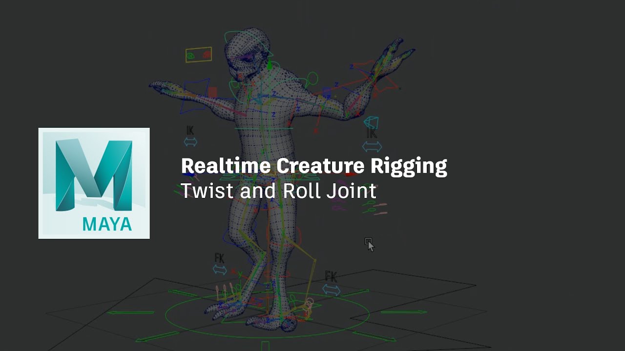 Twisting Rigging Realtime Creature Rigging Workshop (15 / 19) : Twist & roll joints ...