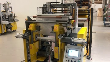 SP500/800 coreless winder - Also available with core attachment