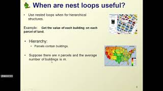 GIS540: Additional Looping Topics (Ch 12)