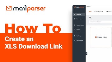 Mailparser Academy: How to Create an XLS Download Link