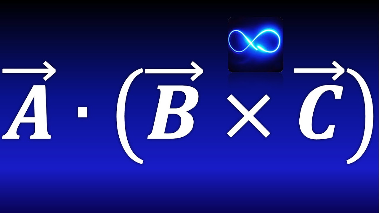 Triple product (mixed product) of 3 vectors (dot product and cross product) | Calculus