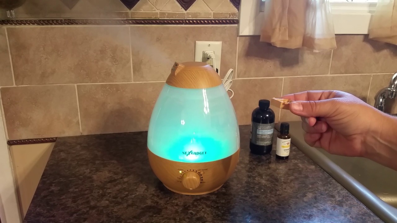 NEXGADGET Cool Mist Humidifier (can use with essential oil) 