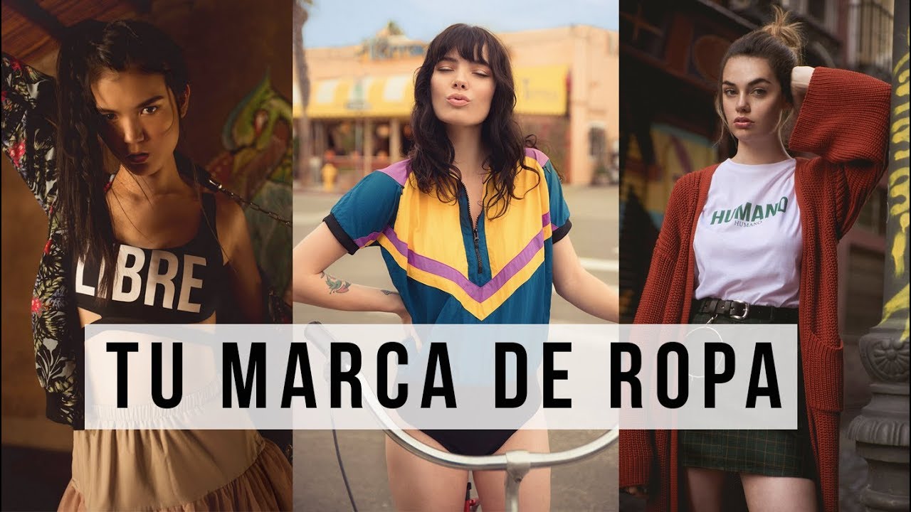 Haz una MARCA de ROPA (parte 2) - YouTube