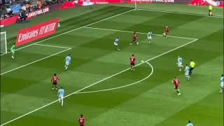 Kobbie Mainoo Goal Vs Manchester City Fa Cup Final