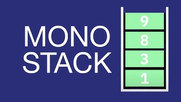 Monotonic Stack Data Structure Explained