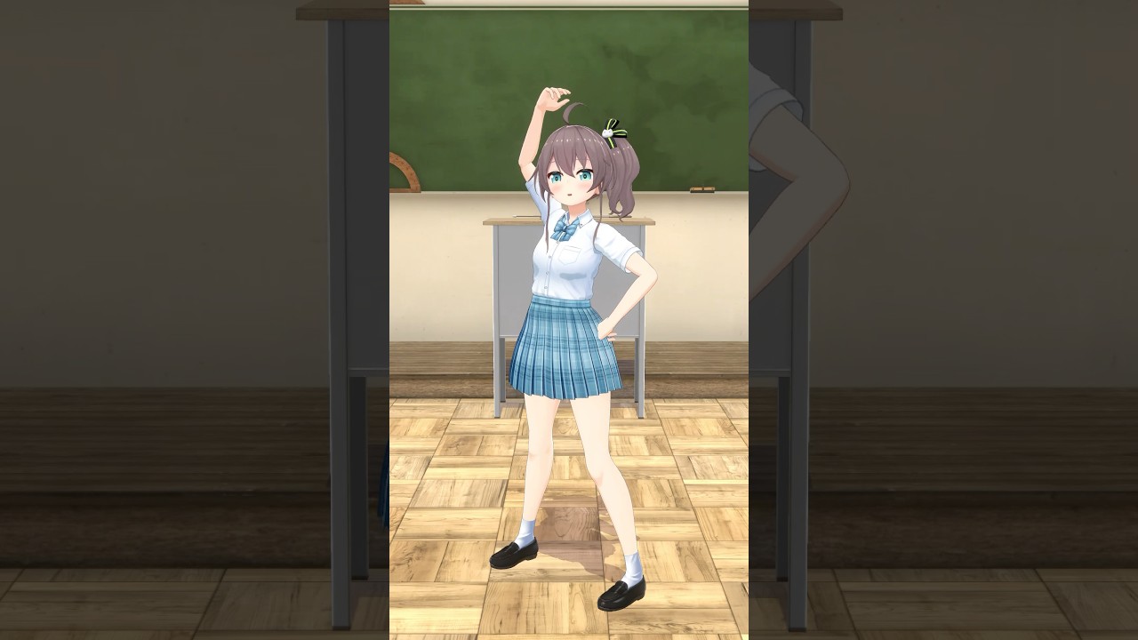 アホ毛ぽよぽよ～ん