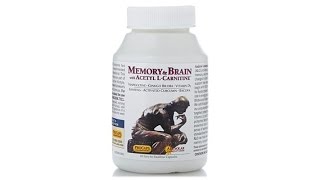 Memory and Brain with Acetyl LCarnitine 30 Capsules