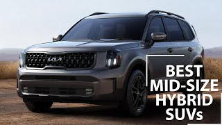 10 best fuel efficient mpg hybrid mid size suv of 2023 as per consumer reports