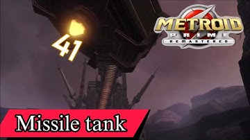 Metroid Prime: Remastered -  missile tank 41 (Main Quarry)